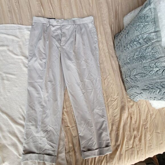 Croft & Barrow Pleated Dress Pants 38x30 - Picture 1 of 8